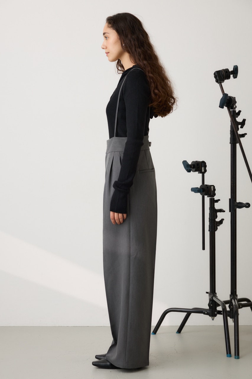 crie conforto】ナローストラップサスペンダーパンツ｜WOMEN｜254HAT31