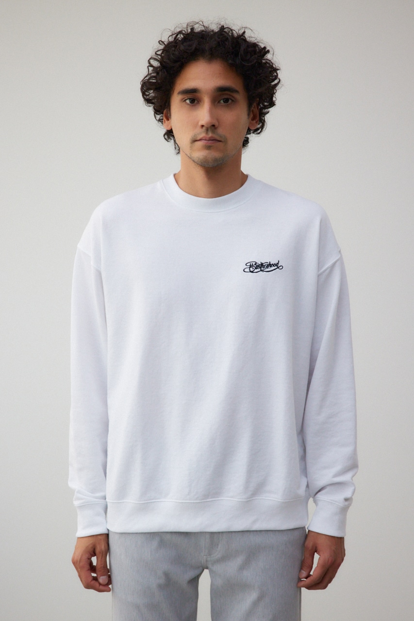 バックサガラ刺繍ロンT｜MEN｜251HSC90-101C｜AZUL BY MOUSSY