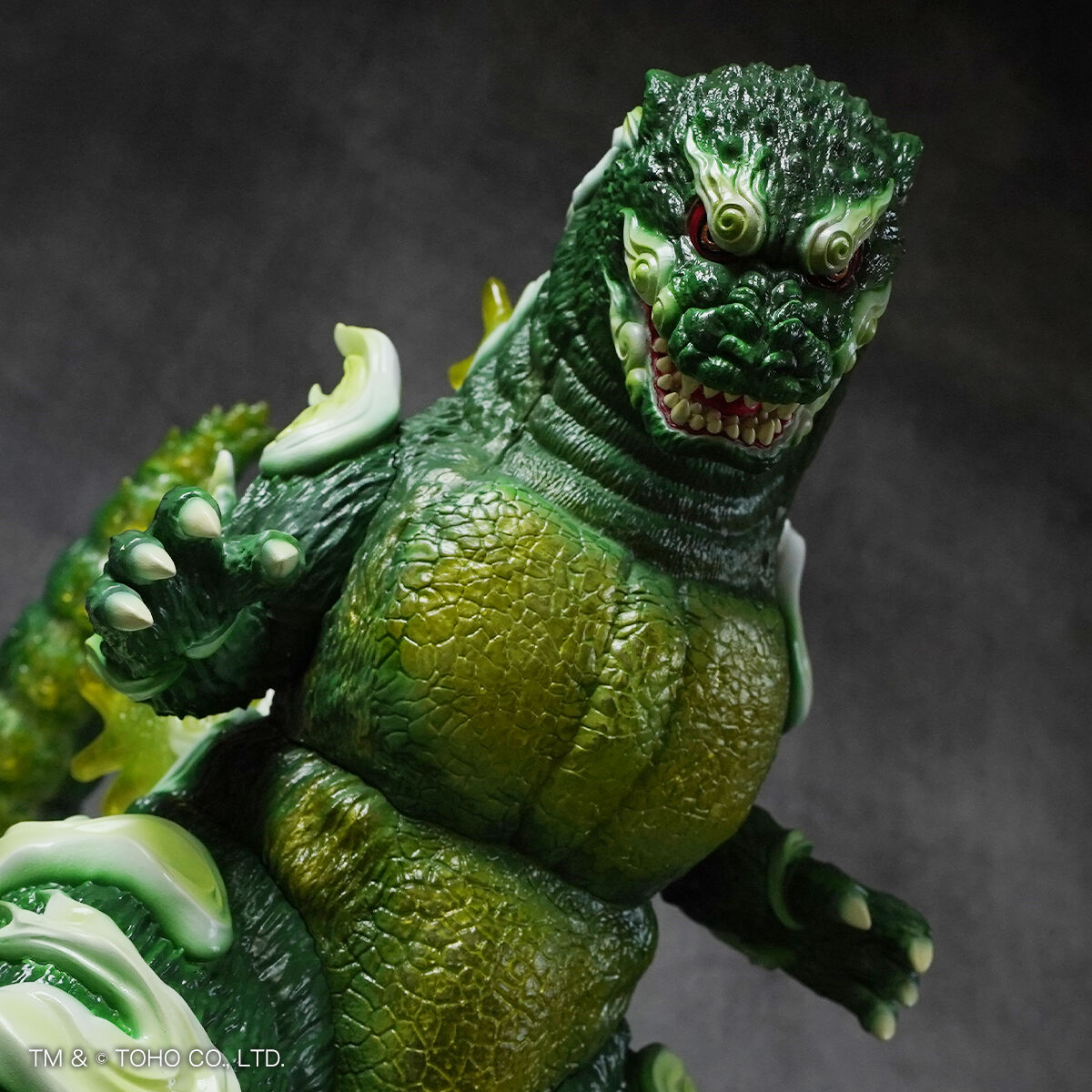アーティスティックなソフビ、「GVA-BC ゴジラ1995 Frog Tree 浮世ノ絵