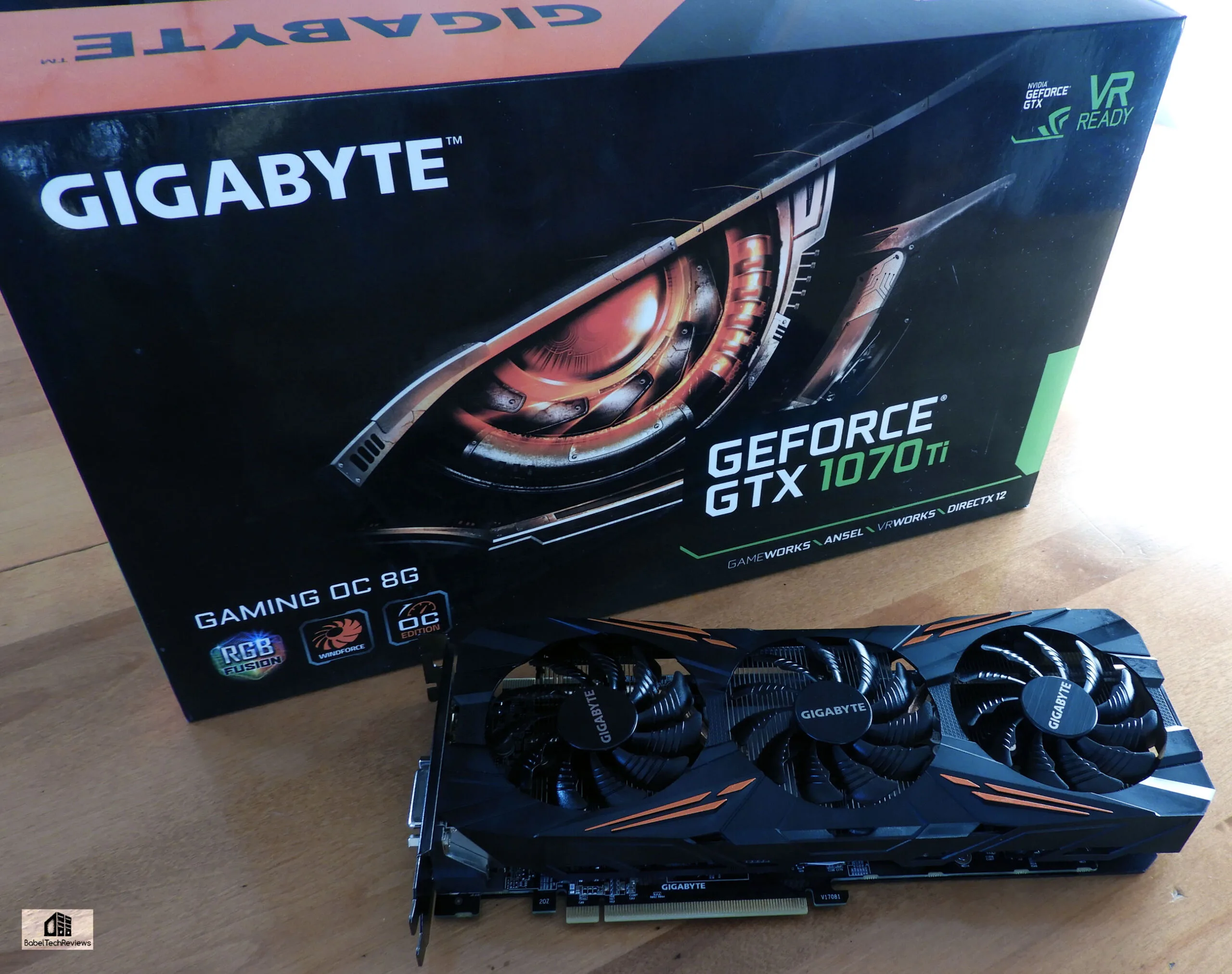 The Gigabyte GTX 1070 Ti Gaming OC 8G review versus the Red Devil