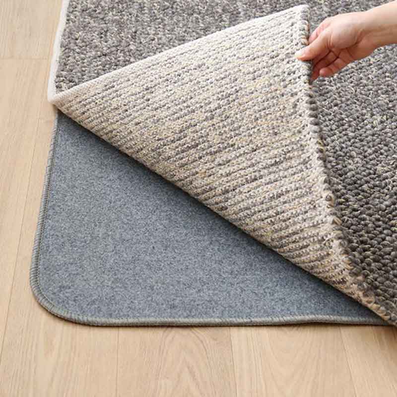 天然素材のおしゃれなウールラグ（ウール混紡・厚手） [WW MIX ballrug