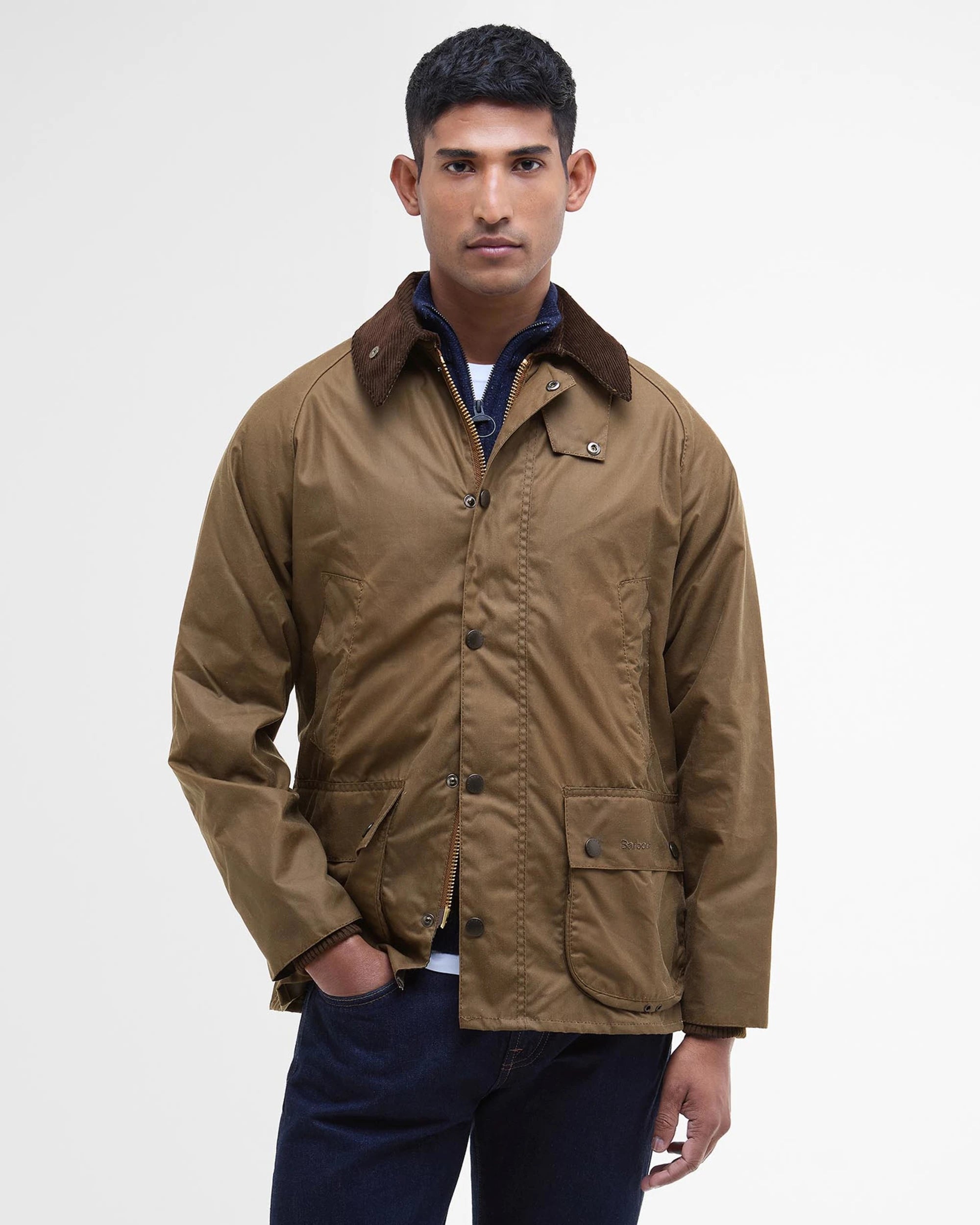 Barbour Men's Bedale Waxed Jacket in Bark – Boardroom Clothing Company