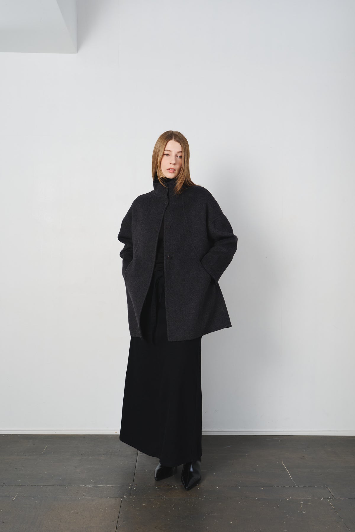 ウールハーフコート – DALI GOAT