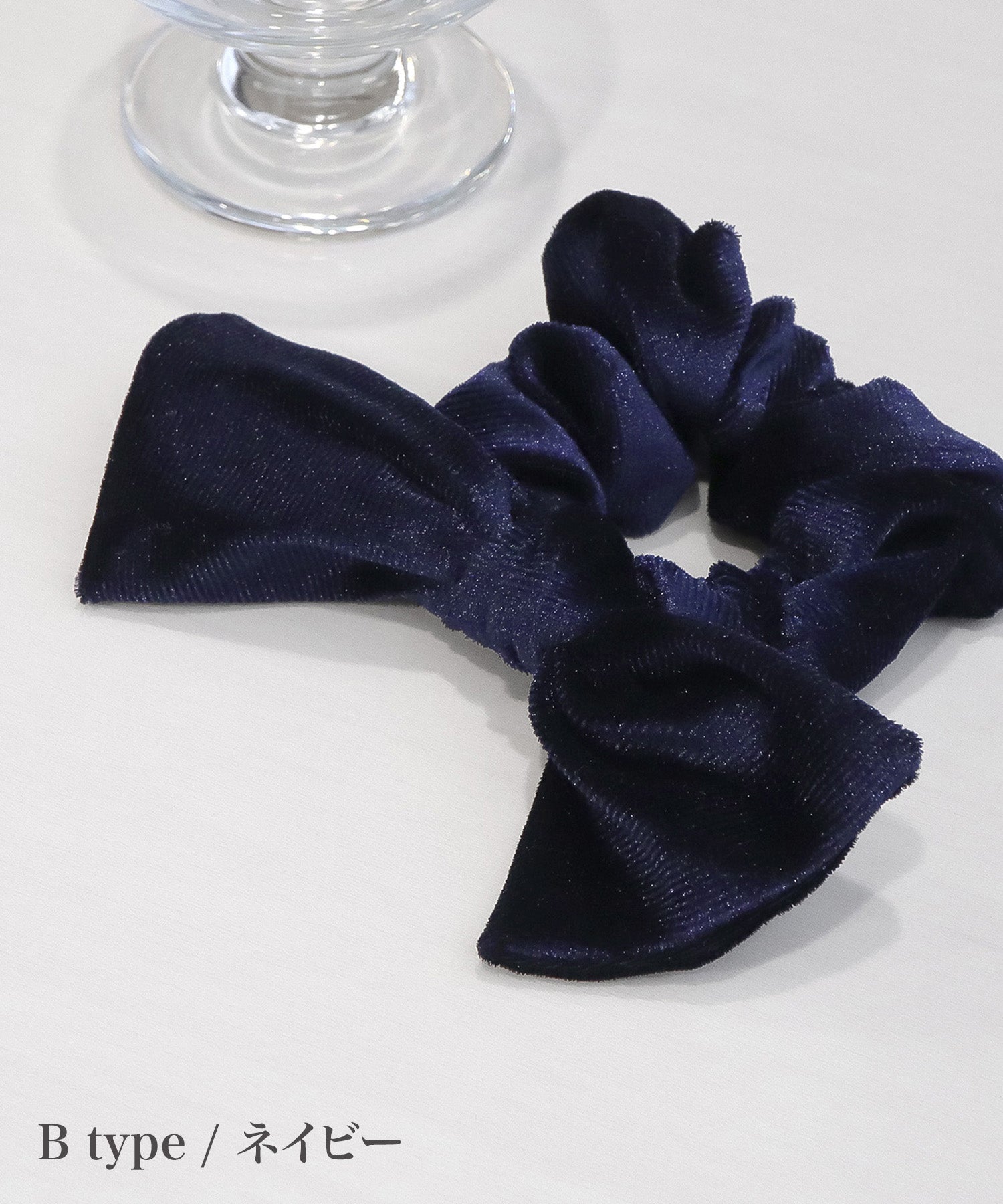 blackdia ocean 3type ベロア リボンシュシュ