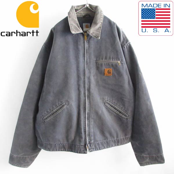 希少カラー USA製 carhartt デトロイト ジャケット J97PTL 2XL-TALL