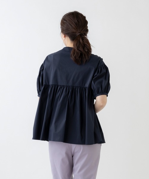 Sono（ソーノ）の「【SONO/ソーノ】チビフリルブラウス（シャツ