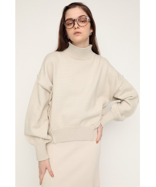 SLY（スライ）の「RANDOM KNIT TOPS ランダム ニット トップス（ニット