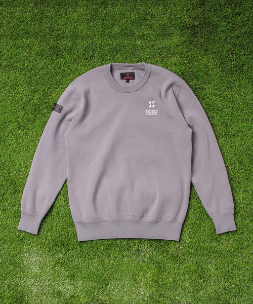 ZOZO CHAMPIONSHIP×BRIEFING】MENS WR CREW NECK KNIT ZOZO/メンズWR
