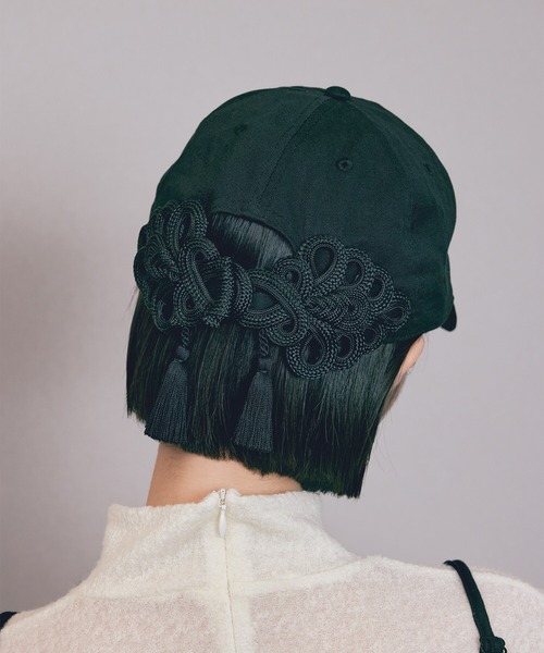 tanakadaisuke/タナカダイスケ】《STUDIOUS別注》China ribbon cap