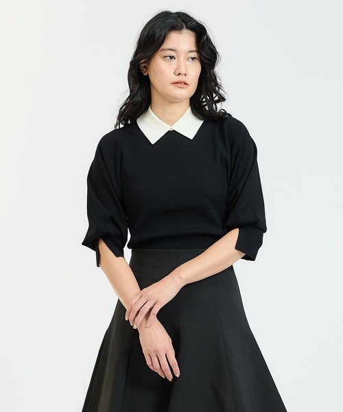 ESTNATION（エストネーション）の「ESTNATION / パフスリーブ襟付き