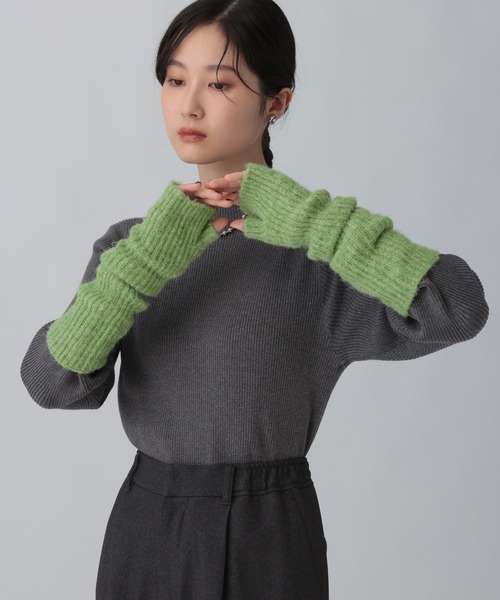 セール】ニットアームウォーマー 598103（アームカバー）｜LEPSIM