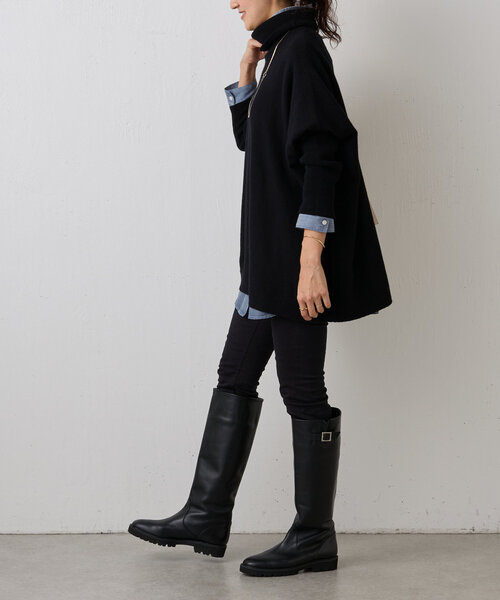 BEARDSLEY（ビアズリー）の「ビッグニットタートル(ショート)（ニット