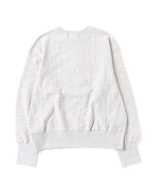 Americana/アメリカーナ] Aロゴワッペン クルーネックスウェット