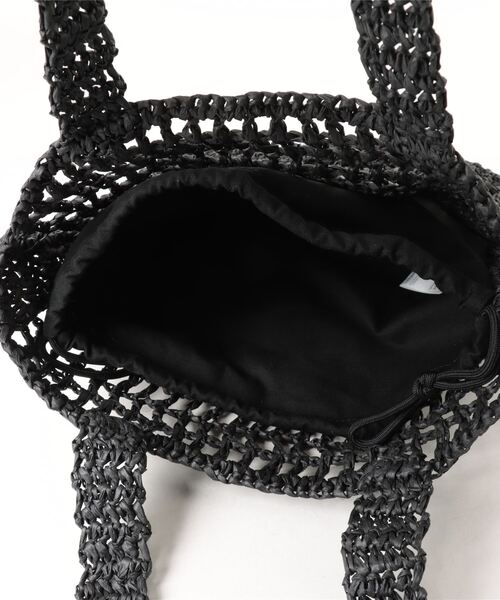 セール】ラフィアネット ロゴトートバッグ（トートバッグ）｜MSGM KIDS