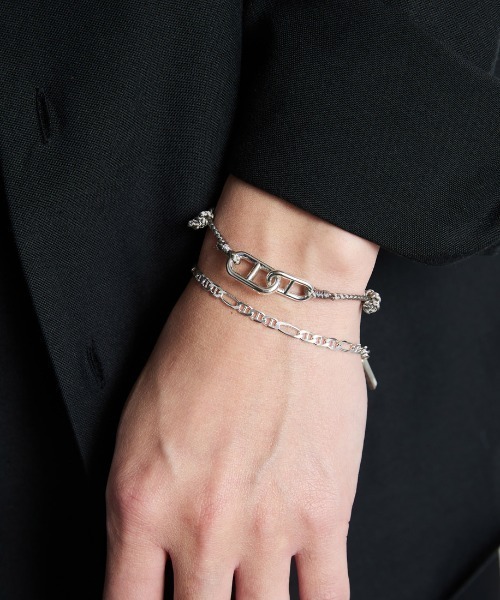 XOLO JEWELRY/ショロジュエリー] FIGARO GUCCI LINK ブレスレット -4MM