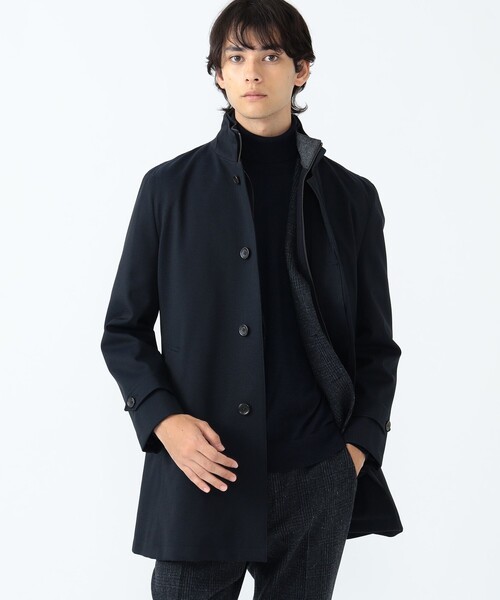 BEAMS HEART（ビームスハート）の「撥水 カルゼ 2WAY スタンドカラー