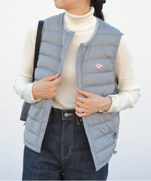 DANTON/ダントン インナーダウンクルーネックベスト INNER DOWN CREW