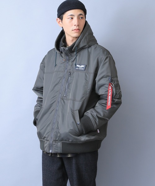 Alpha Industries（アルファインダストリーズ）の「ALPHA アルファ