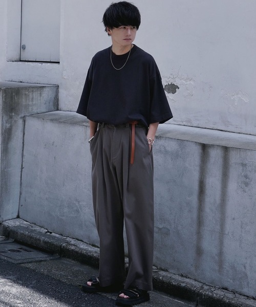 OILED LEATHER NARROW BELT（ベルト）｜WYM LIDNM（ウィム バイ リドム