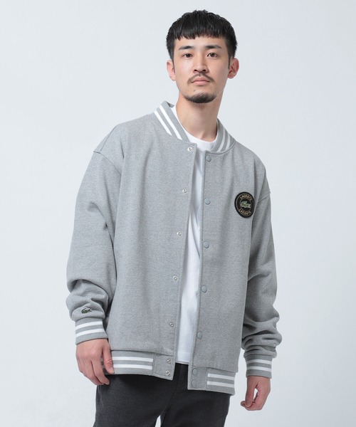 BEAMS（ビームス）の「LACOSTE × BEAMS / 別注 Sweat Stadium Jacket