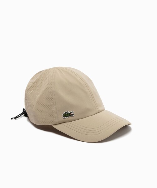 ワンポイント撥水メッシュキャップ（キャップ）｜LACOSTE（ラコステ