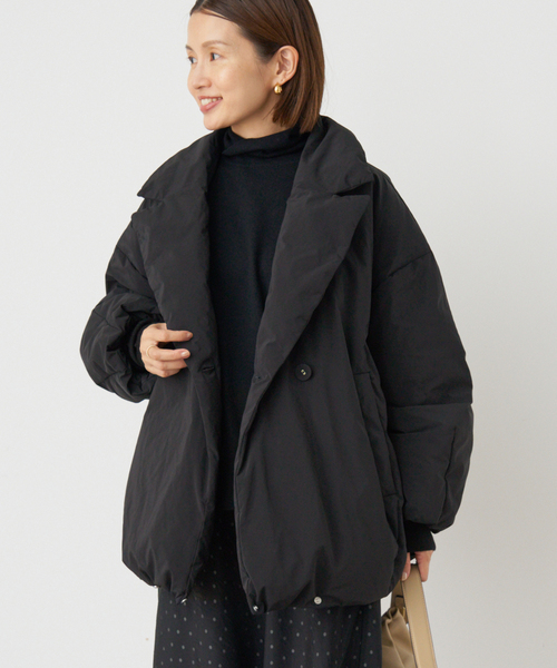 IENA（イエナ）の「ARTIROSA 撥水テイラーコクーンダウン（ダウン