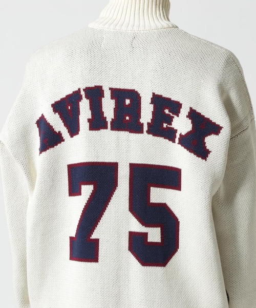 AVIREX（アヴィレックス）の「《直営店別注》DRIVERS COTTON KNIT
