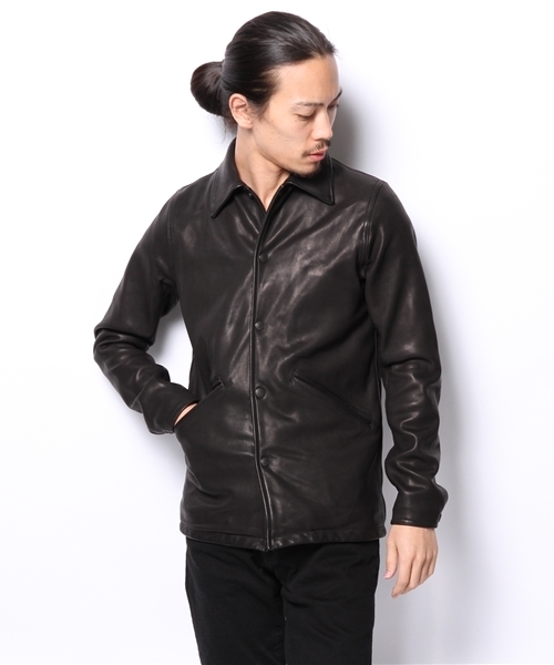 HYSTERIC GLAMOUR（ヒステリックグラマー）の「ゴートレザーコーチJK