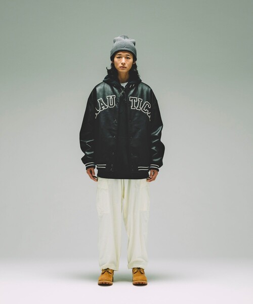 NAUTICA（ノーティカ）の「NAUTICA/ノーティカ Arch Logo Leather