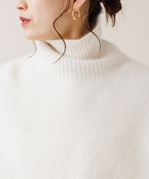 Rouge vif（ルージュヴィフ）の「FOX＆Cashmere タートルニットプル