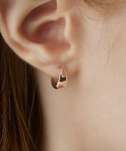 4℃（ヨンドシー）の「K18ピンクゴールド ピアス（ピアス（両耳用