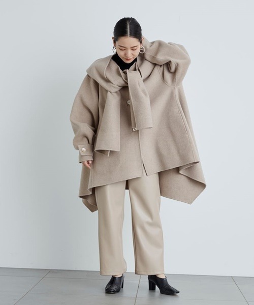 styling/（スタイリング）の「リバーフードコート（ポンチョ）」 - WEAR
