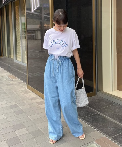 ライトデニムイージーパンツ | ジョンブル公式通販/JOHNBULL ONLINE STORE