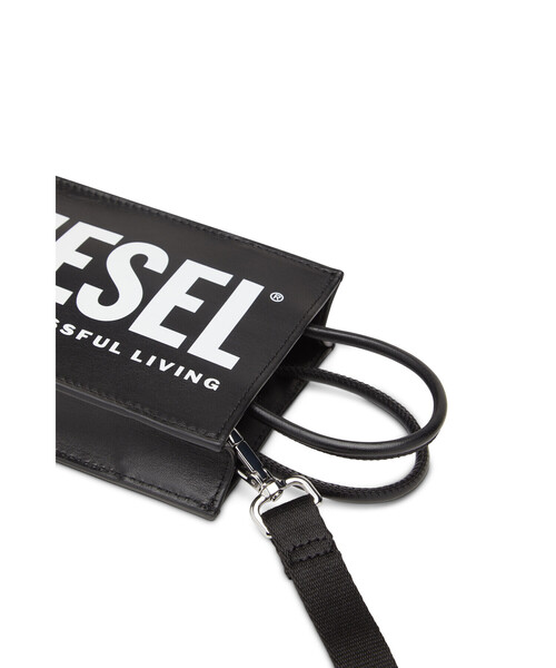 DIESEL（ディーゼル）の「ユニセックス レザー ショルダーバッグMINI