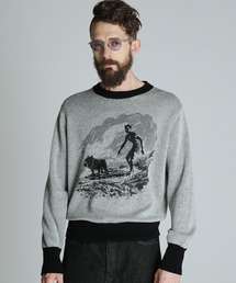 schott（ショット）の「Schott/MOHAIR SWEATER PLAYBOY/モヘア クルー