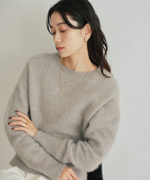 セール】【結論シリーズ】ふれてヘアリーニット（ニット/セーター