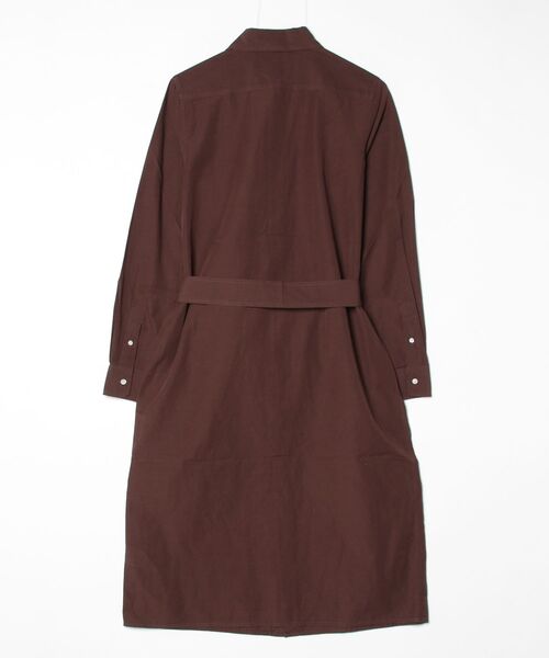 コットンリネン ベルテッド シャツドレス（シャツワンピース）｜POLO