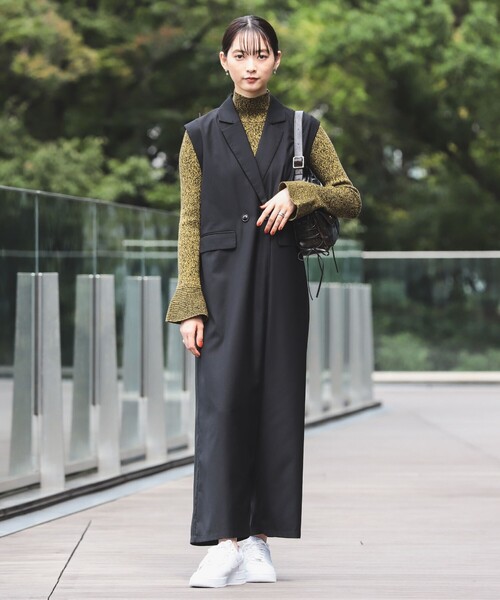 セール】テーラードカラー サロペット（サロペット/オーバーオール