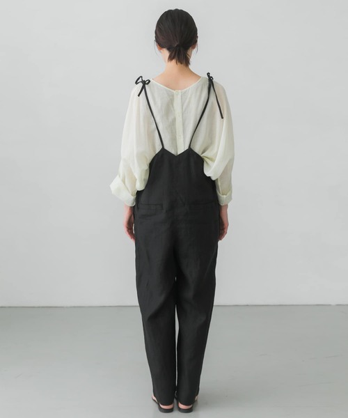 かぐれ（カグレ）の「リネンキャミサロペット（サロペット