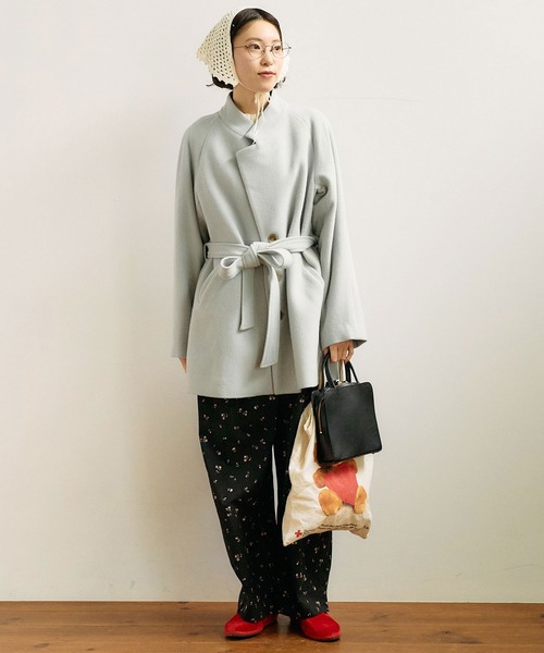 fig London（フィグロンドン）の「エアリアルパイル Harry coat