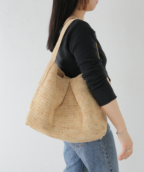 セール】MAISON N.H PARIS/メゾン エヌ アッシュ パリ Raffia TIFFANY