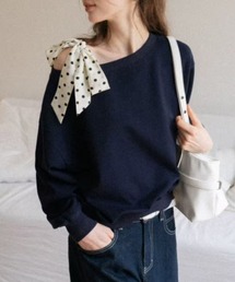 オフショルダー」に該当するトップス（リボン）ファッション通販