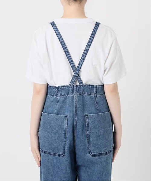 IENA（イエナ）の「デニムVネックオールインワン（つなぎ