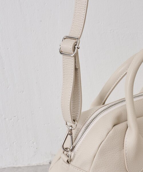 本革》ラウンドミニボストンバック（ボストンバッグ）｜BEARDSLEY