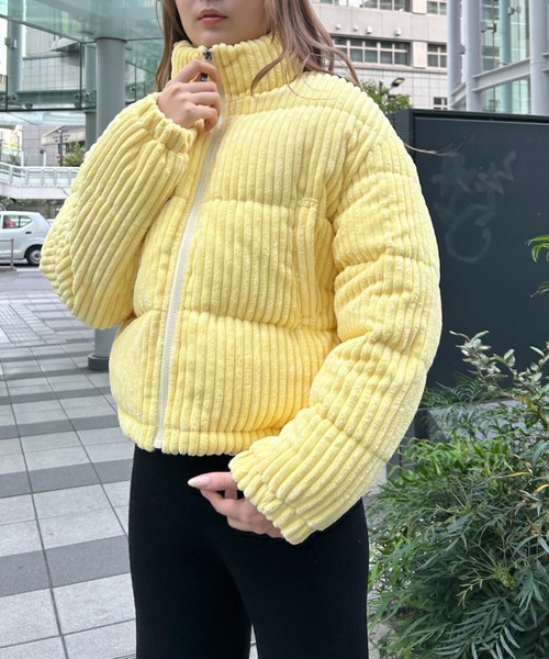 セール】【選べる素材】新素材登場！コーデュロイ/合皮ダウン（ダウン