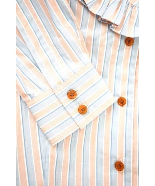 ブランド古着】ブロードハートフリルブラウス シャツ（シャツ/ブラウス