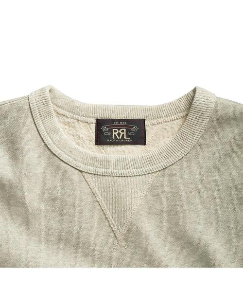 RRL（ダブル アール エル）の「フリース クルーネック スウェット