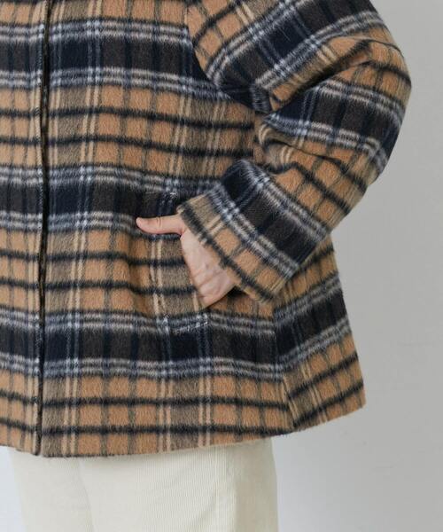 ADIEU TRISTESSE（アデュートリステス）の「シャギーチェックハーフ