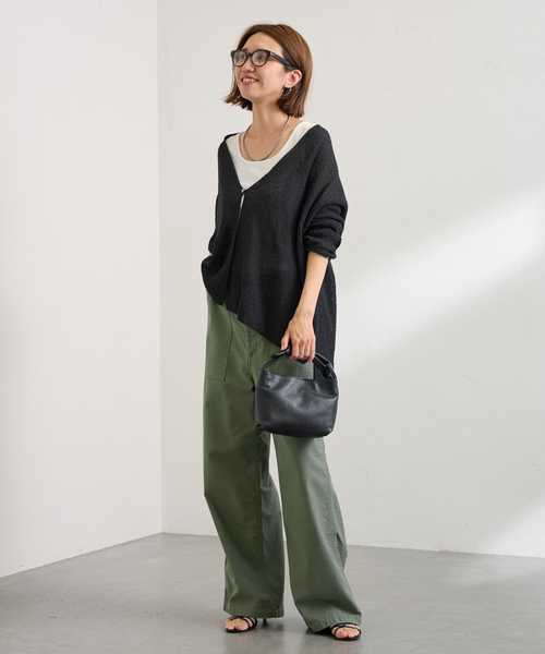 ≪追加≫バックサテンベイカーパンツ（カーゴパンツ）｜FRAMeWORK