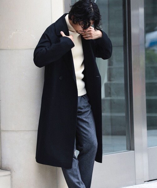 HEVO（イーヴォ）の「hevo / 別注 BRINDISI ソリッド ダブルブレスト